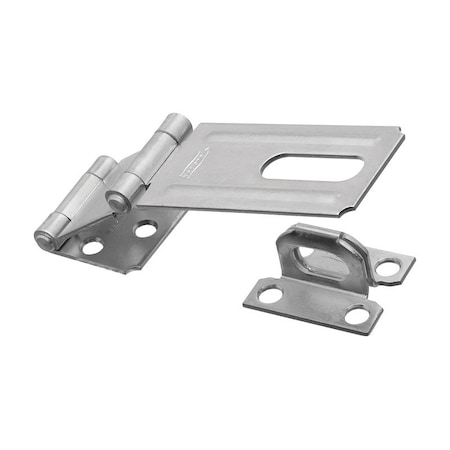 National Hardware Zinc-Plated Aluminum/Steel 3-1/4 in. L Double Hinge Safety Hasp 1 pk N103-259